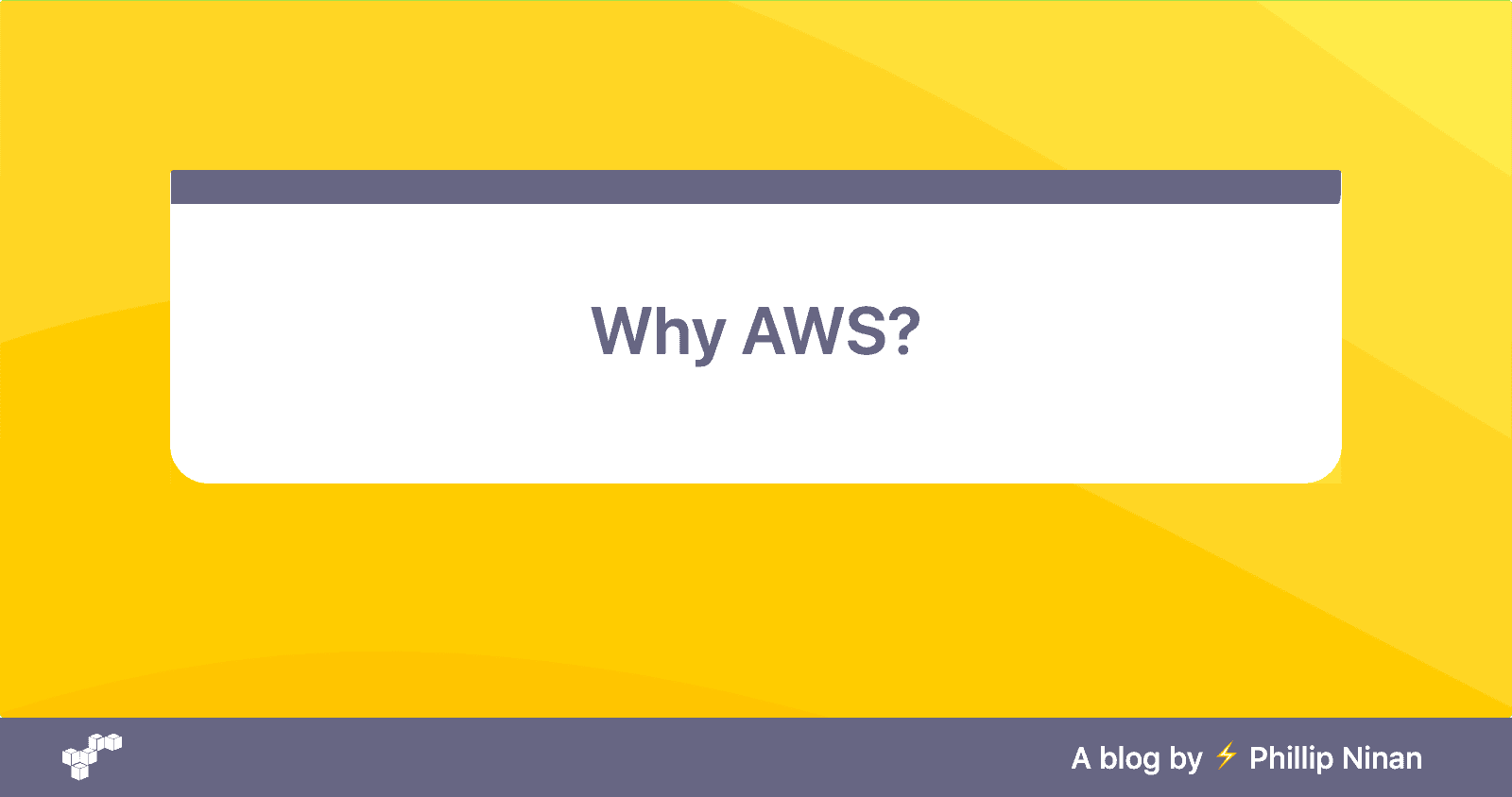 Why AWS?